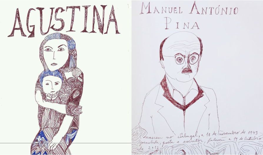 Exposição "Somos Agora Quase Verdade - a pensar em Agustina Bessa-Luís e Manuel António Pina" de ...