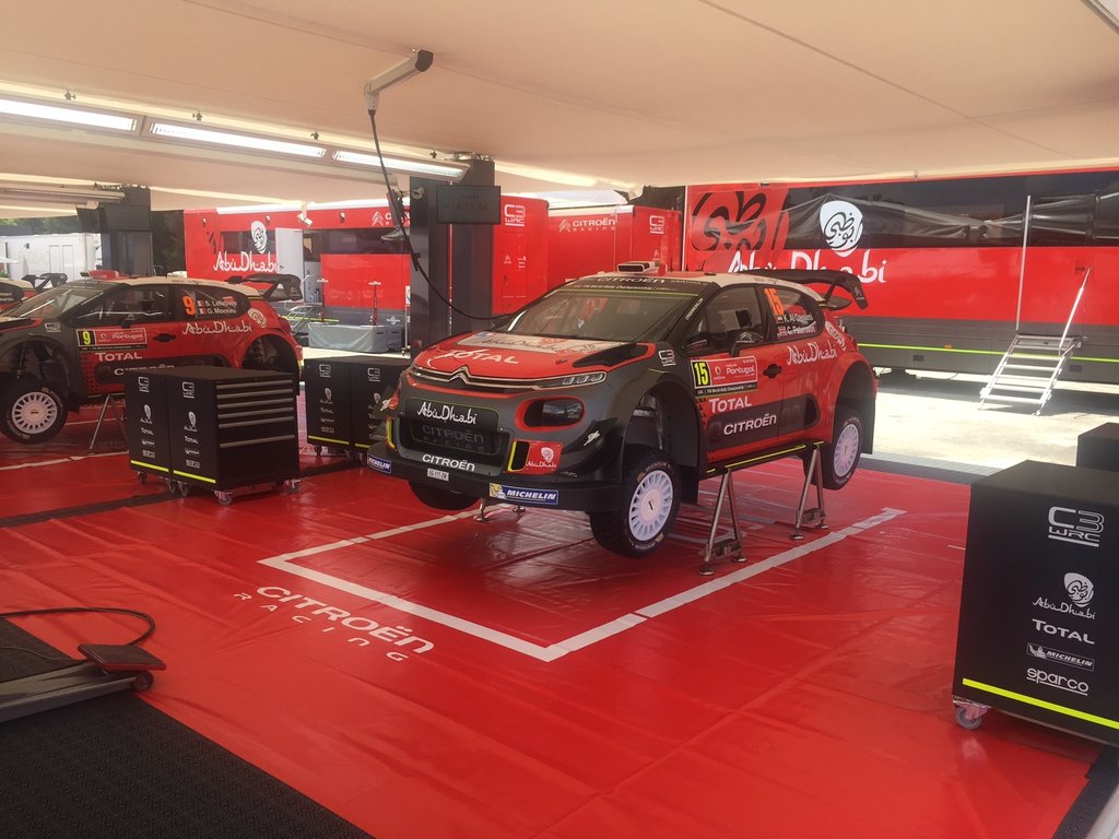 Caixas de velocidades de Paredes para o WRC