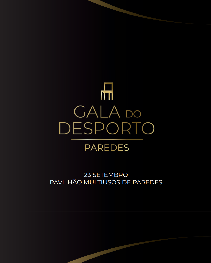Gala do Desporto de Paredes vai homenagear 101 desportistas, dirigentes e clubes do Concelho