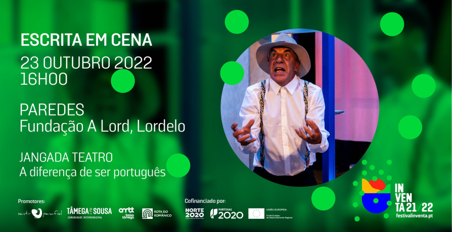 Jangada Teatro sobe ao palco da Fundação A Lord com Escrita em Cena "A diferença de ser português"