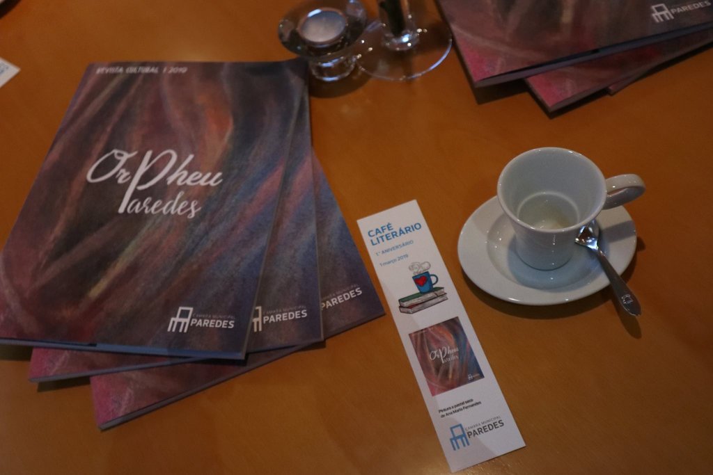 Cinco edições do Café Literário e da Revista Cultural “Orpheu Paredes” para comemorar dia 3 de março