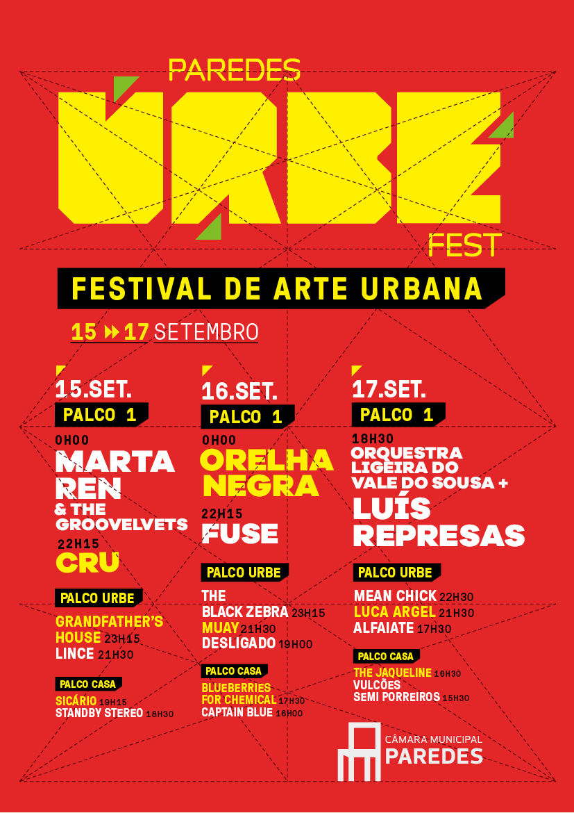Paredes Urbe Fest arranca sexta-feira