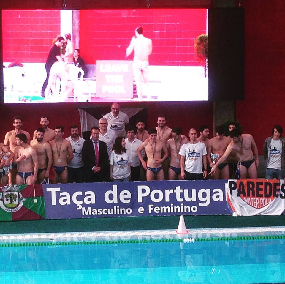 Pólo Aquático de Paredes disputou final da Taça de Portugal
