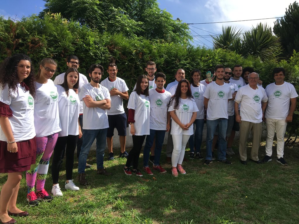 50 jovens de Paredes em ação no Voluntariado Jovem para a Natureza e Floresta