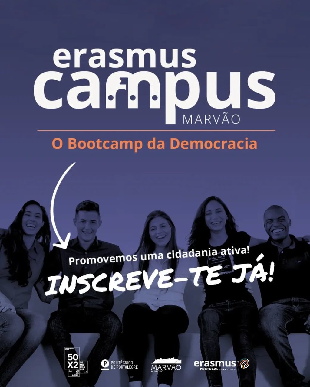 cartaz do erasmus campus