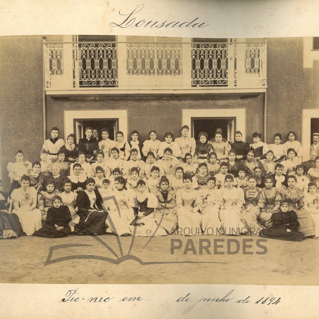 Piquenique em junho de 1894 no concelho de lousada