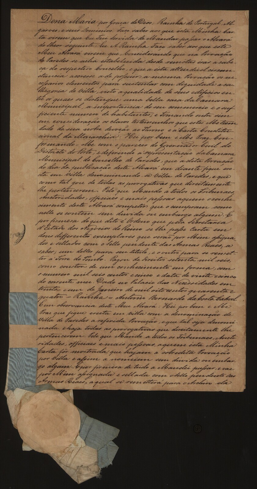 carta_regia_da_elevacao_de_paredes_a_vilaa