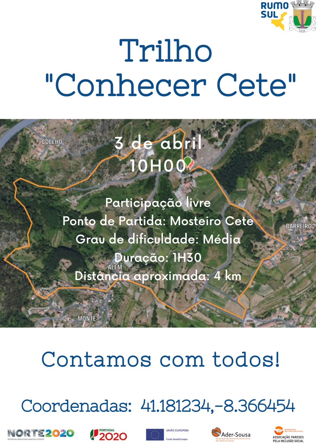 Trilho “Conhecer Cete”