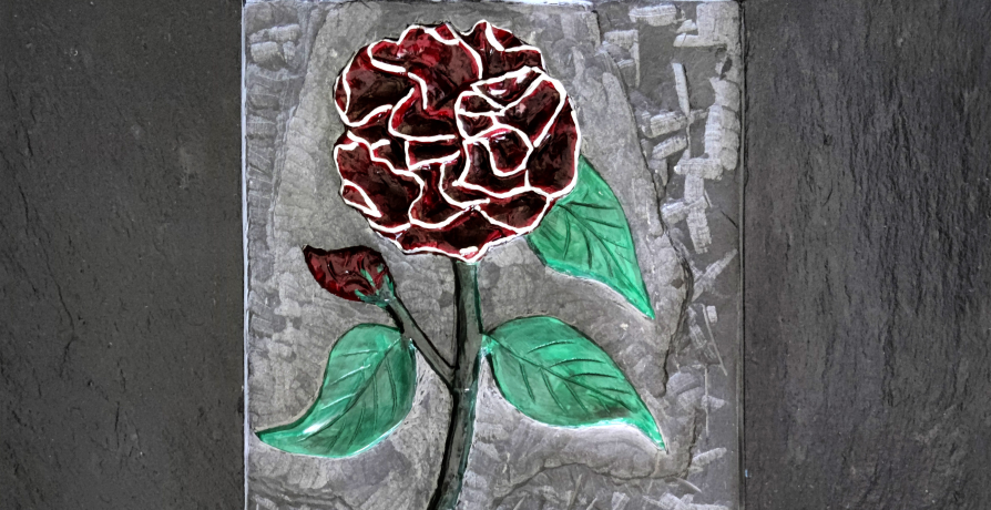 Exposição "Flores que Brotam da Pedra" de Serafim Ferreira