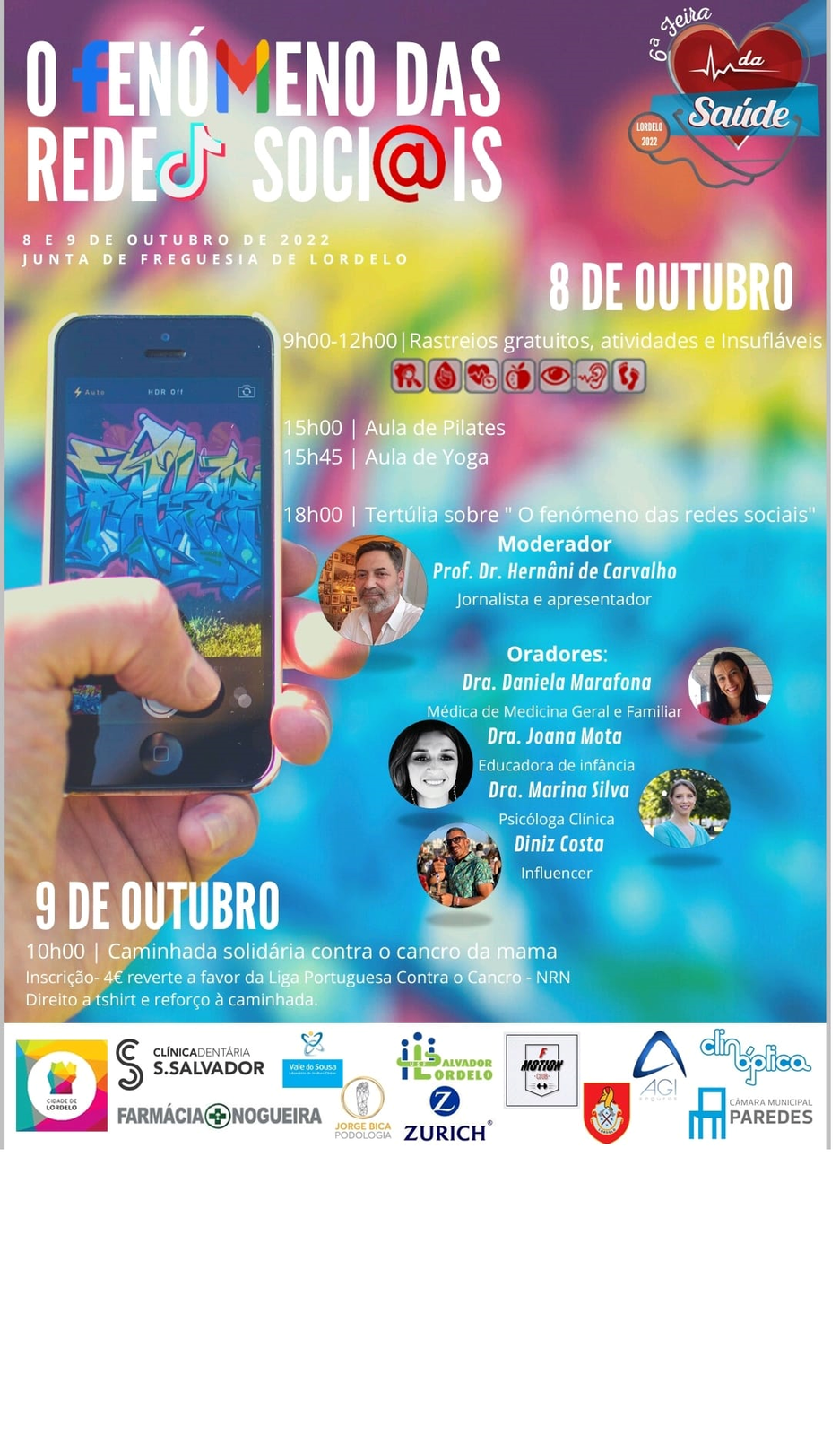 6ª Feira da Saúde – “O Fenómeno das Redes Sociais”