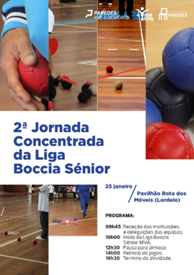 2ª Jornada da Liga Boccia Sénior Mais Vida Ativa