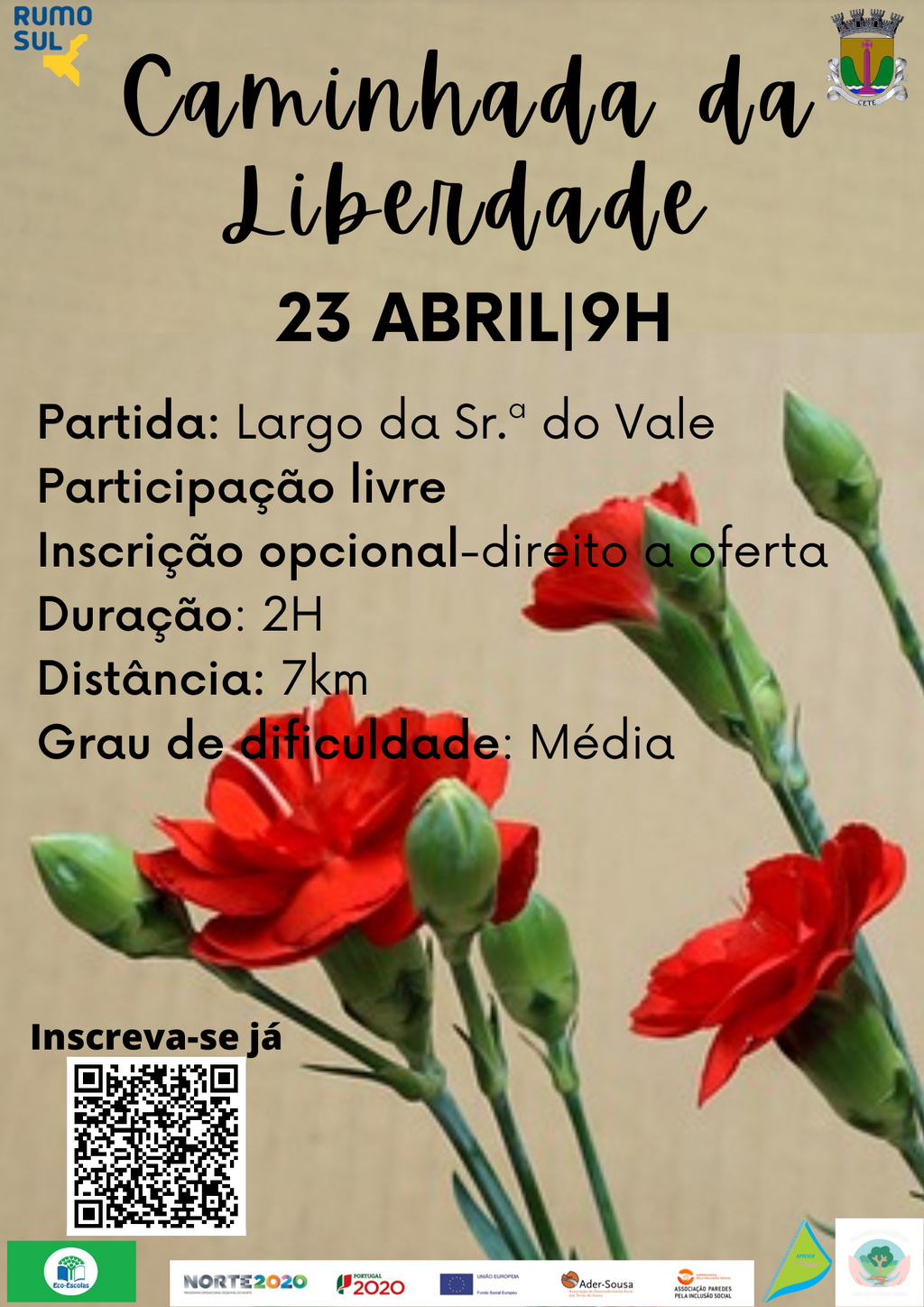 Comunicação Caminhada da Liberdade- Cete