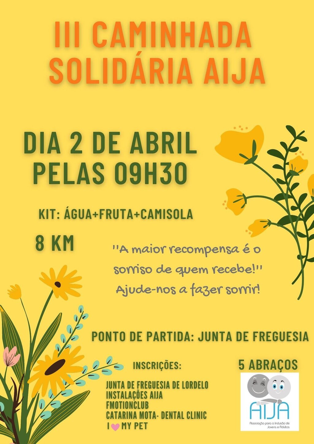 III Caminhada Solidária AIJA