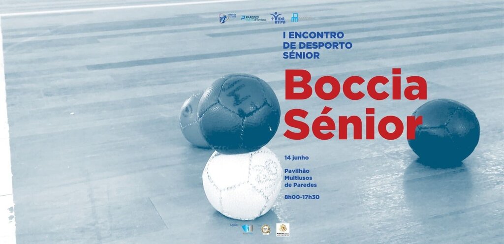 I Encontro de Desporto Sénior – Municípios Amigos do Desporto – Boccia Sénior 