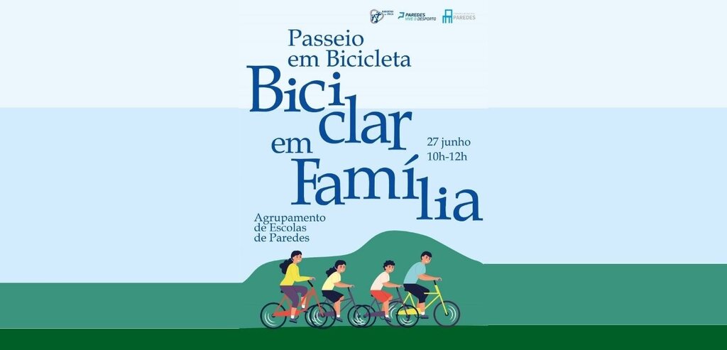 Passeio Comunitário Biciclar em Família 