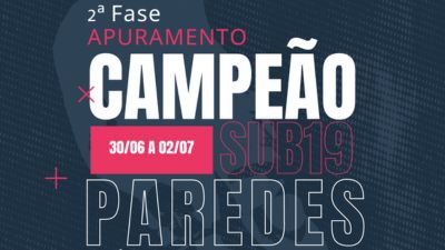 2ª Fase para Apuramento do Campeão Nacional de Sub-19 de Hóquei em Patins