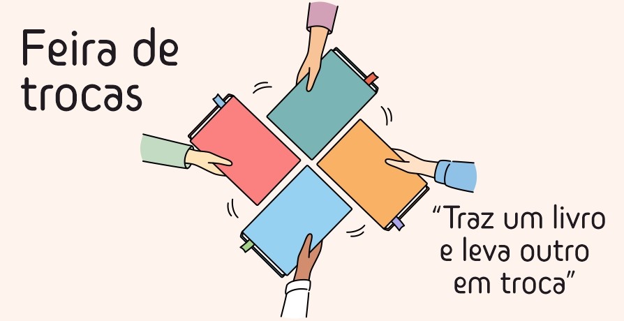 Feira de Trocas "Traz um livro e leva outro em troca"