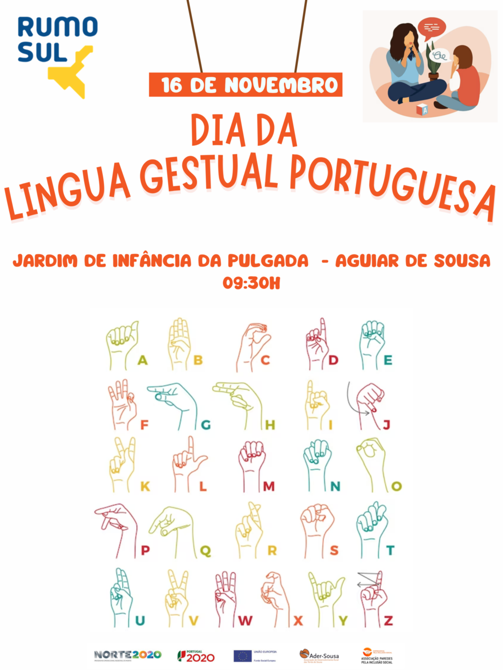 Atividade “Dia da Língua Gestual Portuguesa”