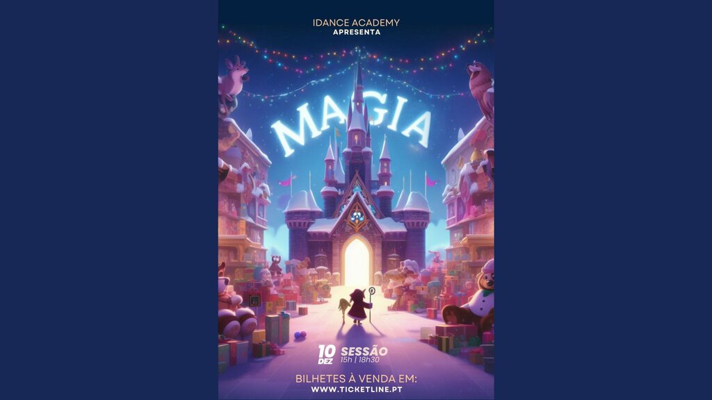 Espetáculo de Natal "Magia", da Academia Idance