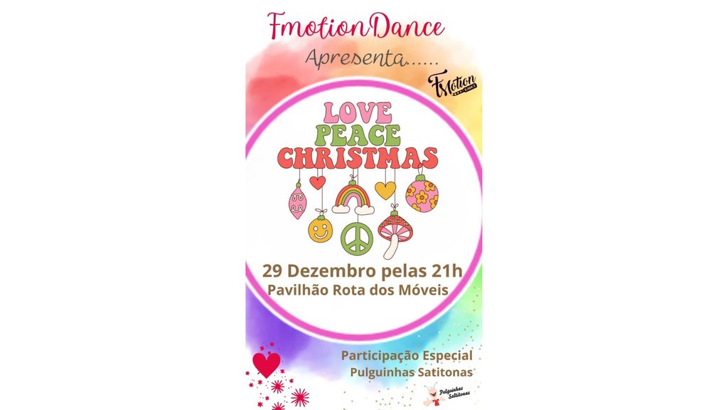 Festa de Natal: Família Fmotiondance + Pulguinhas Saltitonas 