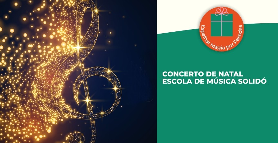 Concerto de Natal pela Escola de Música Solidó