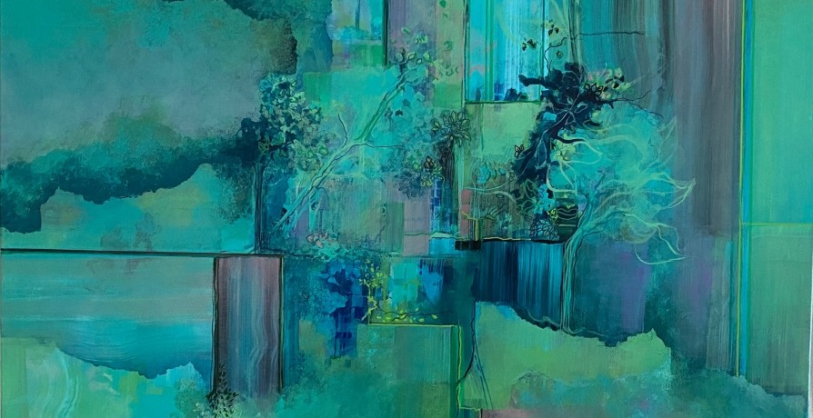 Exposição "Caminhos em Retrospetiva" de Dulce Barata Feyo