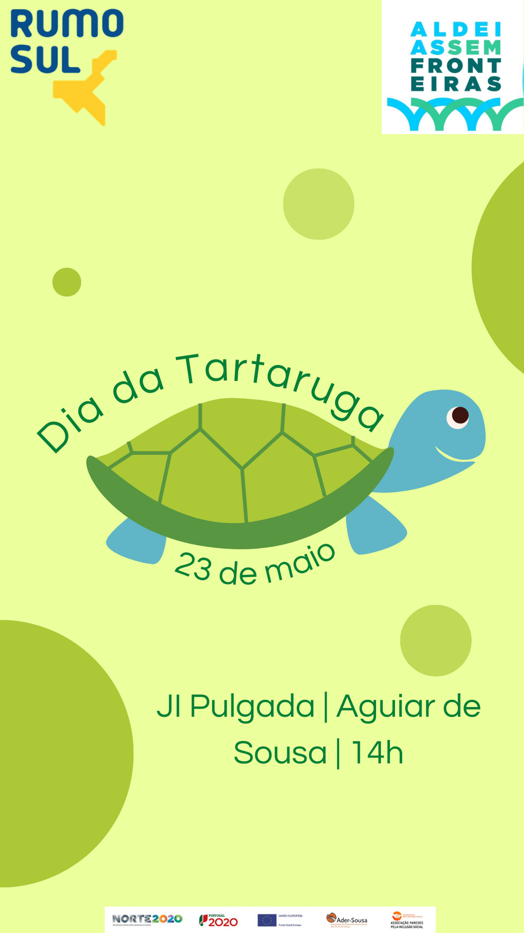 Comunicado da Atividade “Dia da Tartaruga"