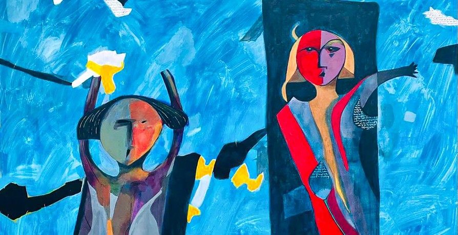 Exposição "Novas Histórias Pintadas" de António Cabral Pinto