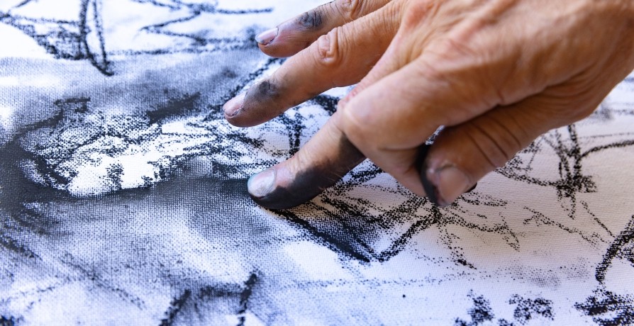 Workshop Património e Pintura - Carvão