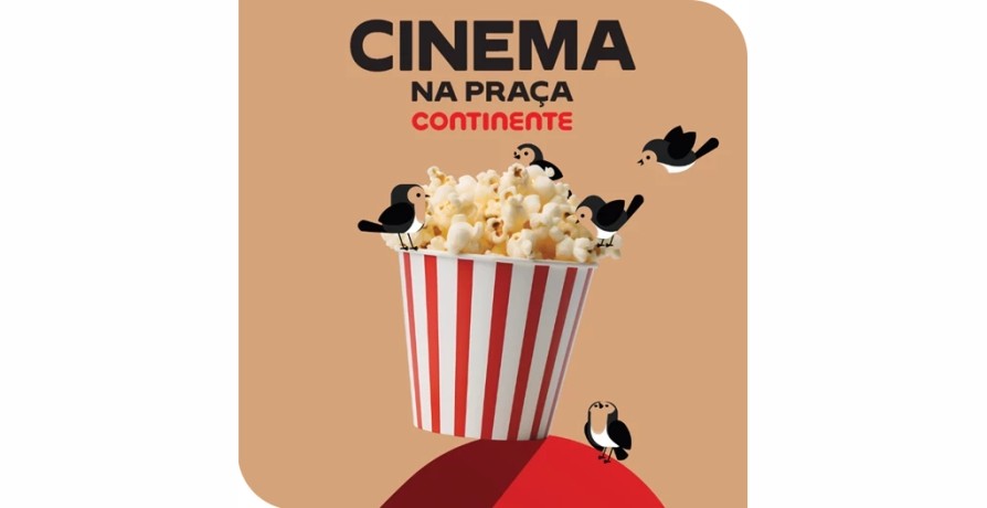 Cinema na Praça - continente