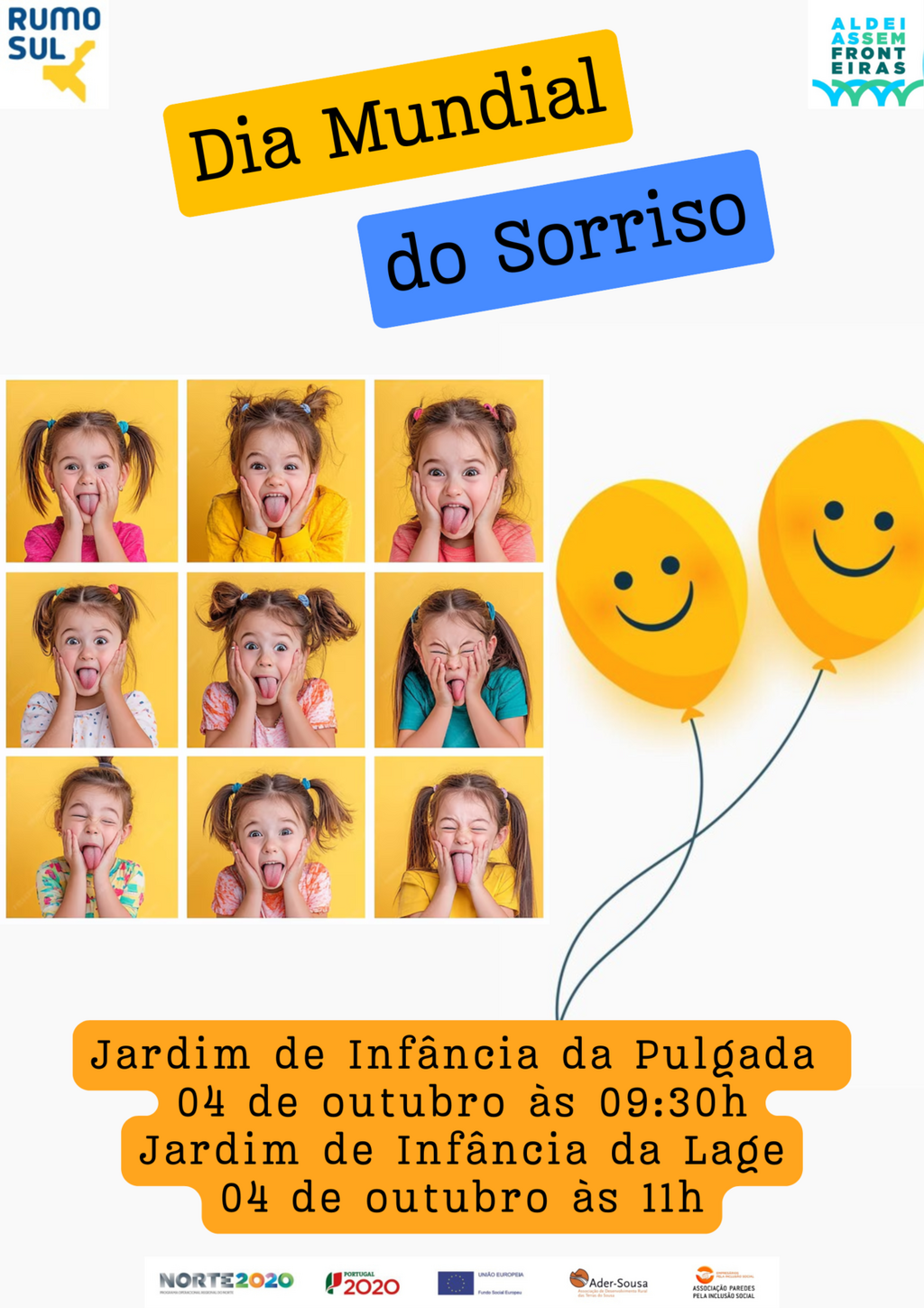 Comunicado Atividade Dia Mundial do Sorriso