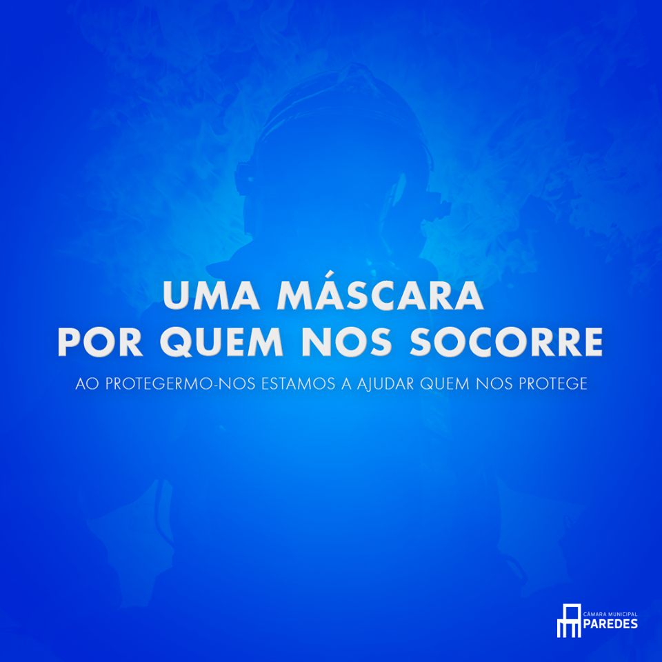 Município de Paredes doa 100 mil euros em máscaras sociais aos Bombeiros e Cruz Vermelha que as v...