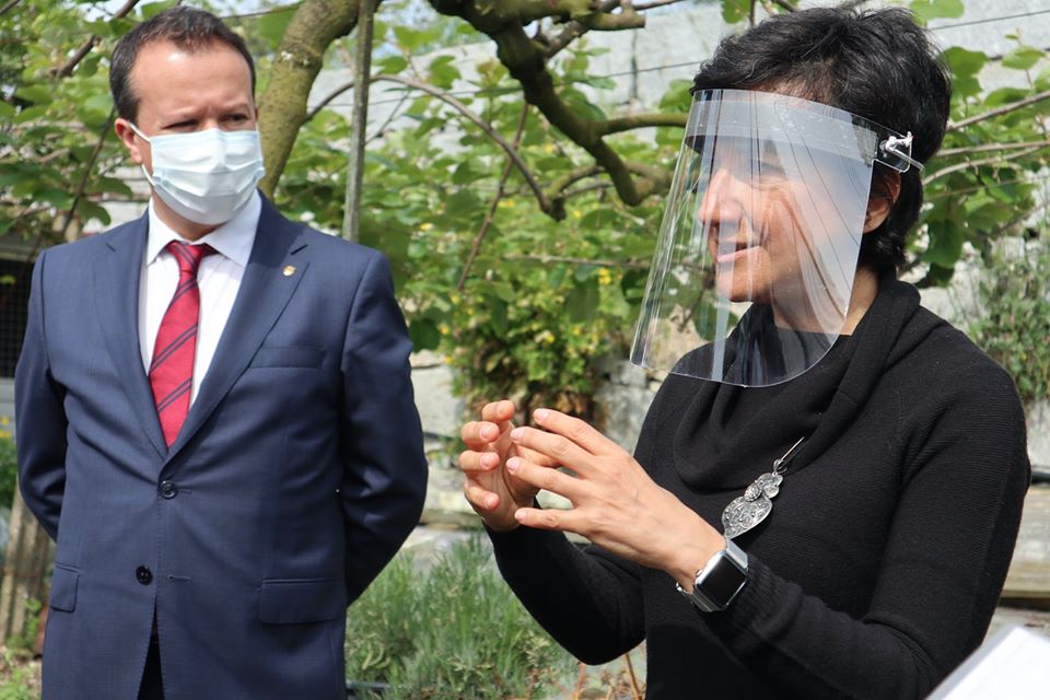 MINISTRA DA AGRICULTURA VISITA PRODUTORA DE HORTÍCOLAS DE PAREDES