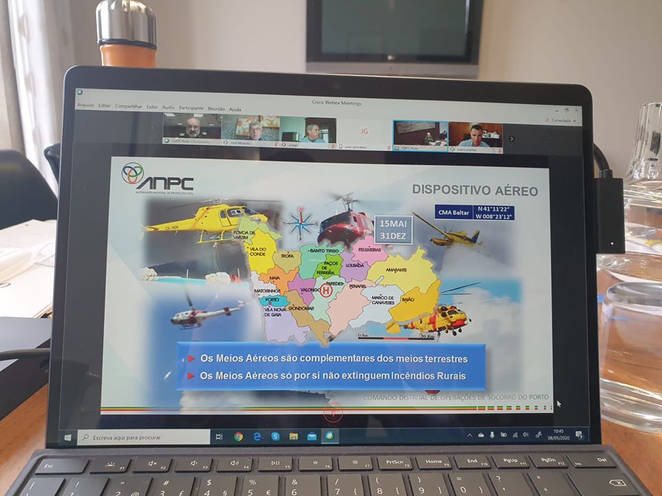 CÂMARA DE PAREDES REUNIU COM A COMISSÃO DISTRITAL DE PROTEÇÃO CIVIL PARA PREPARAR A ÉPOCA DE INCÊ...