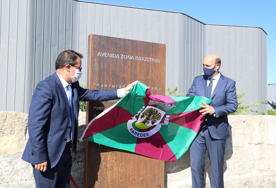 Ministro Pedro Siza Vieira inaugura ligação da Zona Industrial de Rebordosa à A41