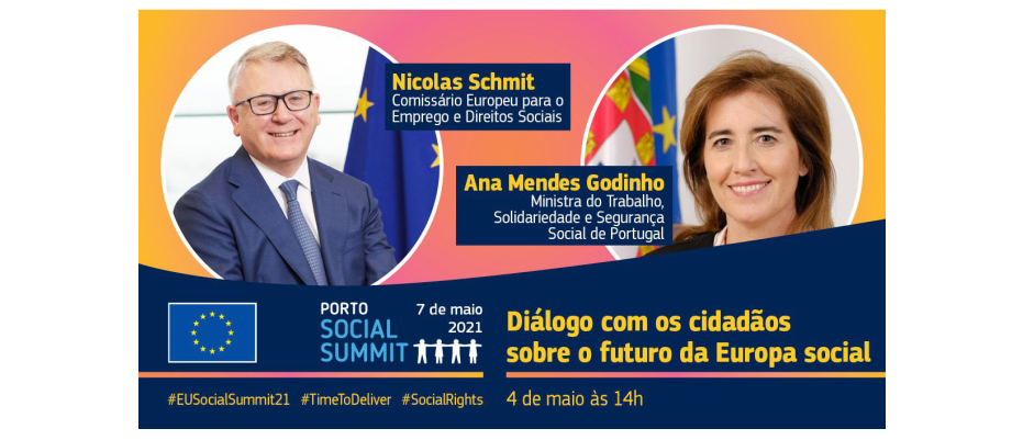 Diálogo dos Cidadãos sobre “Os jovens e o futuro da Europa social”