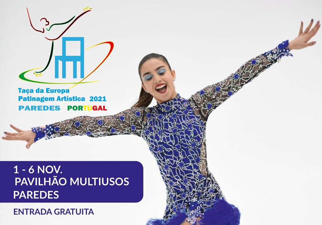 Município de Paredes recebe Taça da Europa de Patinagem Artística 2021