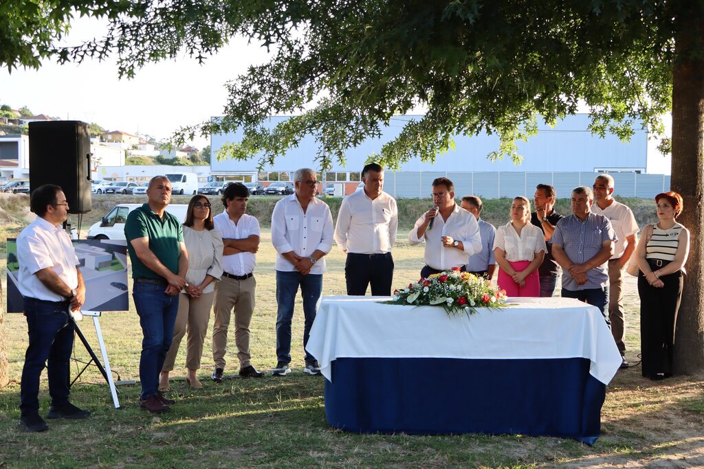 Primeira Pedra da Obra Centro de Dia + SAD da Associação para o Desenvolvimento de Vilela 