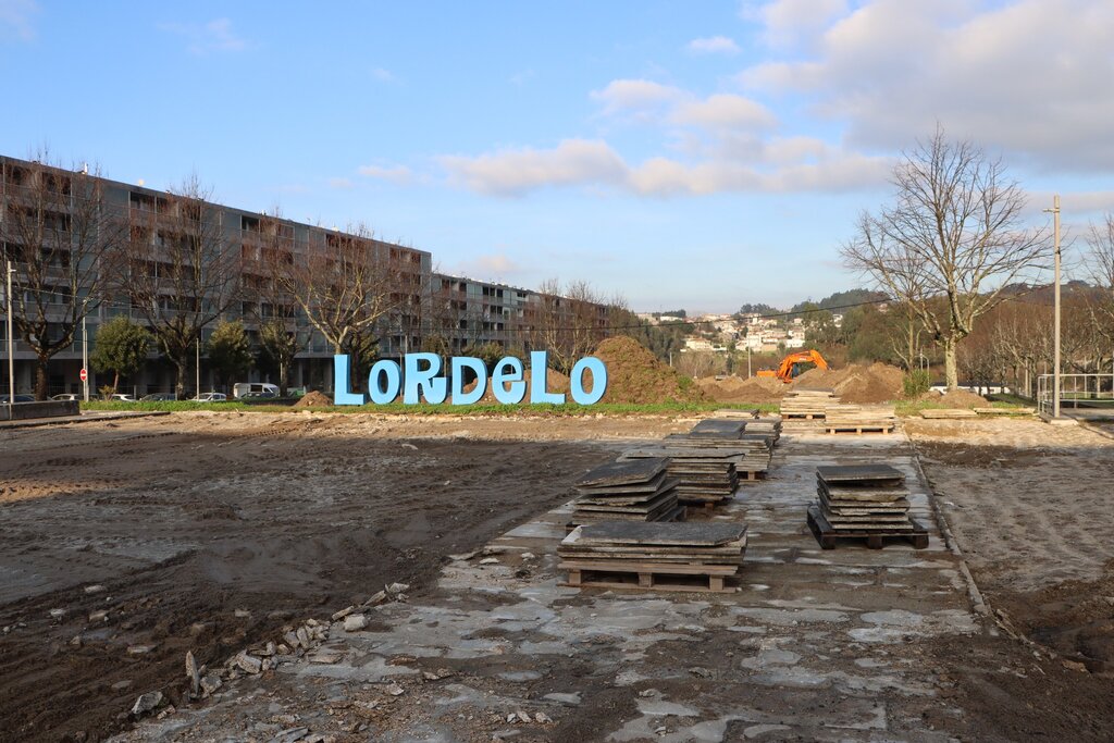 Município de Paredes já iniciou obra de requalificação da Praça Central de Lordelo