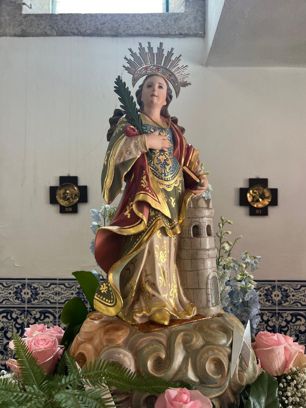 Apontamentos da Nossa História | Santa Bárbara protetora dos mineiros e não só….