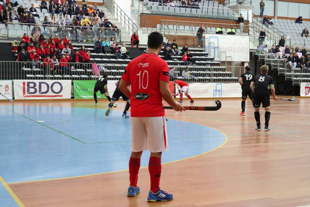 Fase Final do Campeonato Nacional de Hóquei Indoor disputada em Paredes