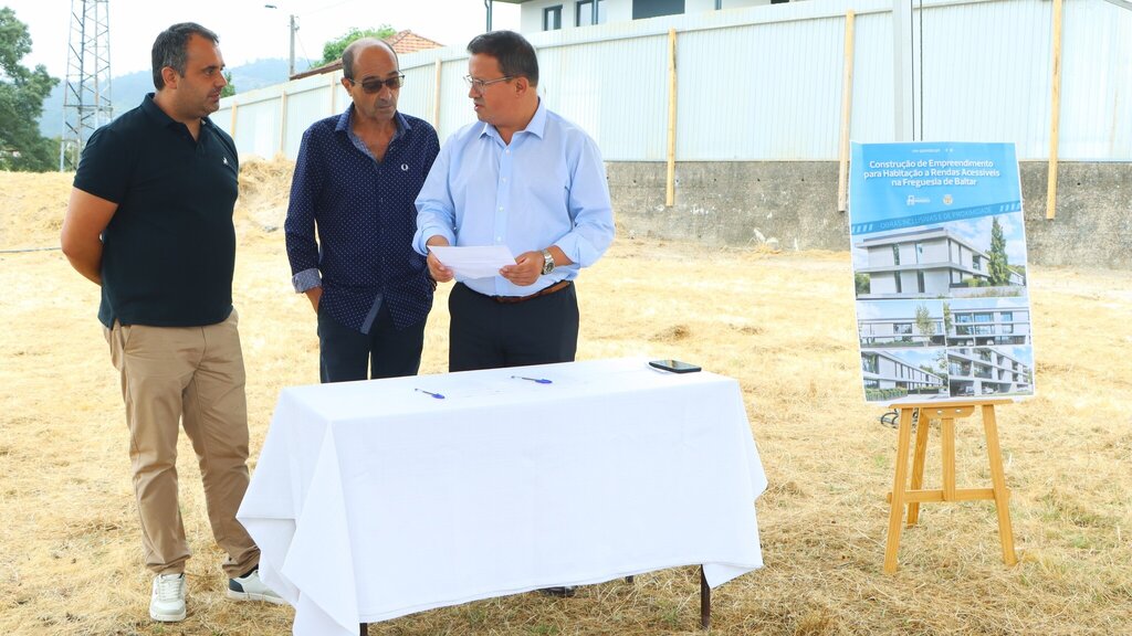 Construção de Empreendimento de 24 habitações a rendas acessíveis em Baltar