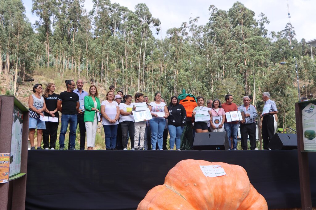 Abóbora de 857kg vence concurso "O Maior da Minha Aldeia" em Aguiar de Sousa, Paredes