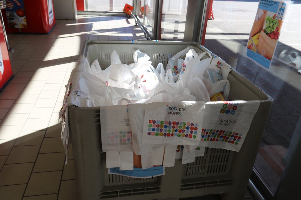 Campanha de recolha de bens alimentares em Paredes este fim de semana 