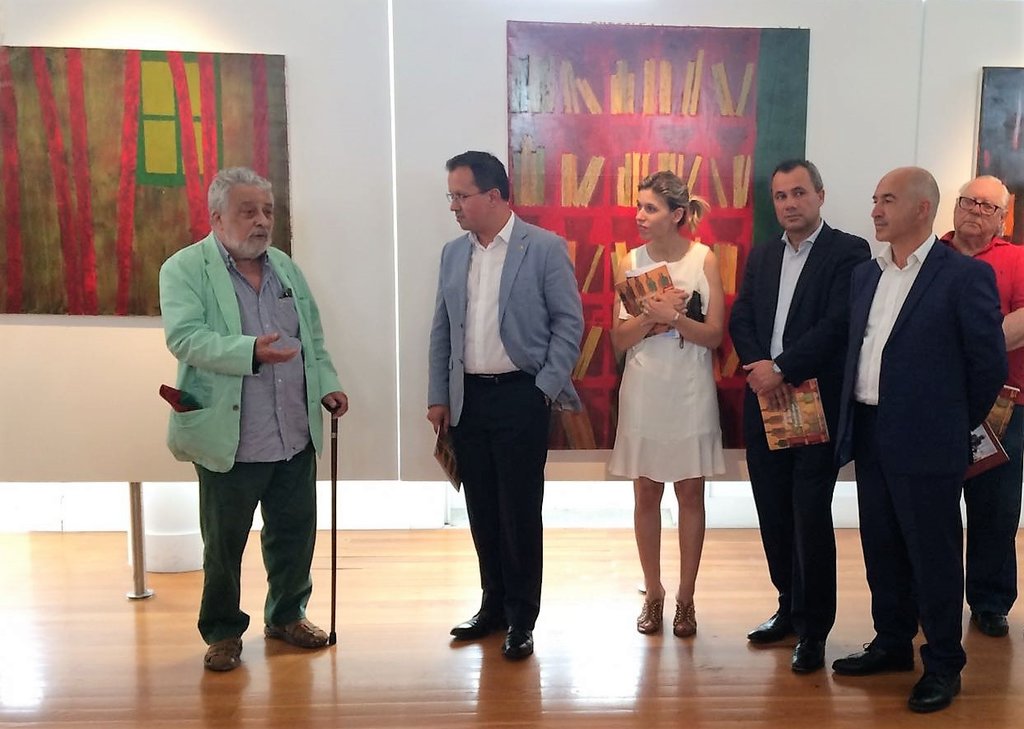 Henrique Silva mostra 30 obras de pintura e escultura na Casa da Cultura de Paredes