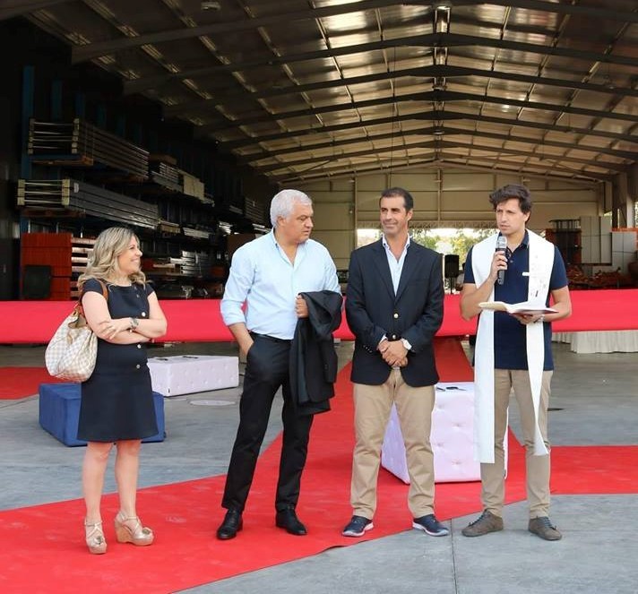 Vereador Elias Barros presidiu à inauguração do novo armazém da empresa Lusoracks