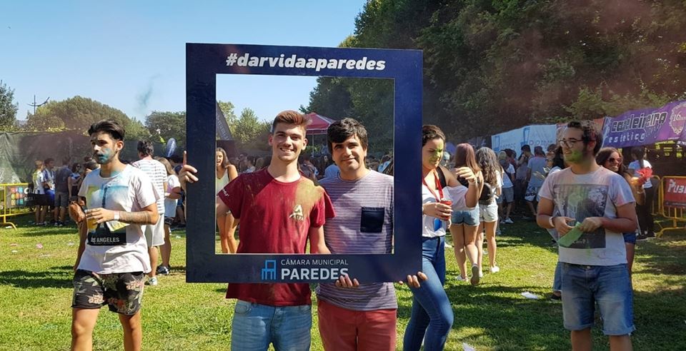 Paredes associou-se pela primeira vez à comemoração Dia Internacional da Juventude