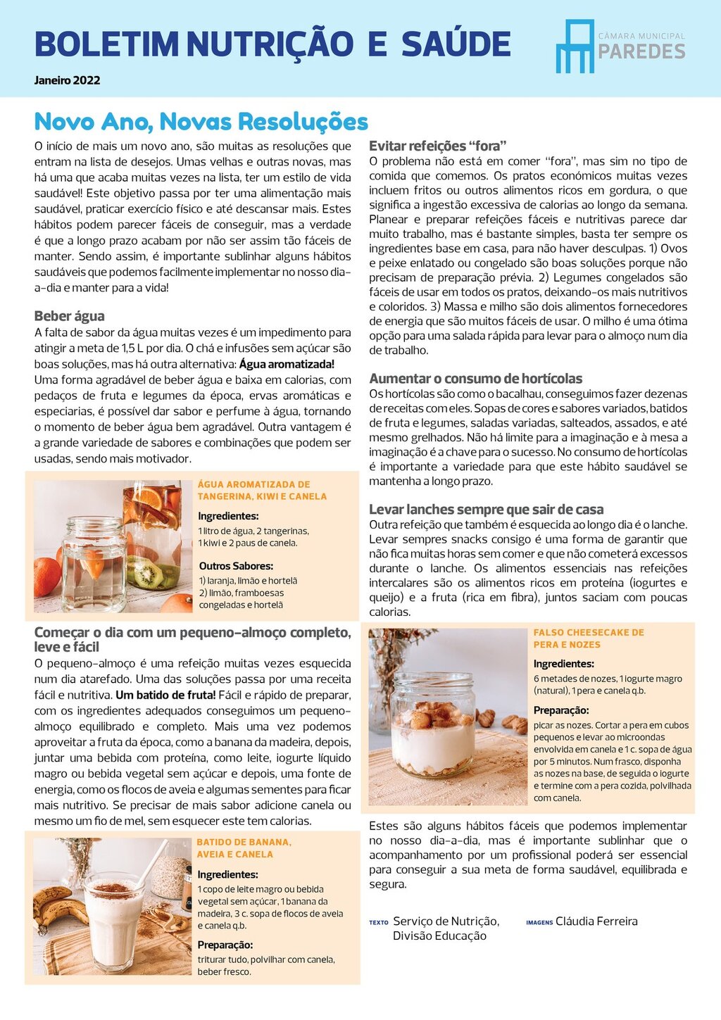 boletim Nutrição e Saúde 1