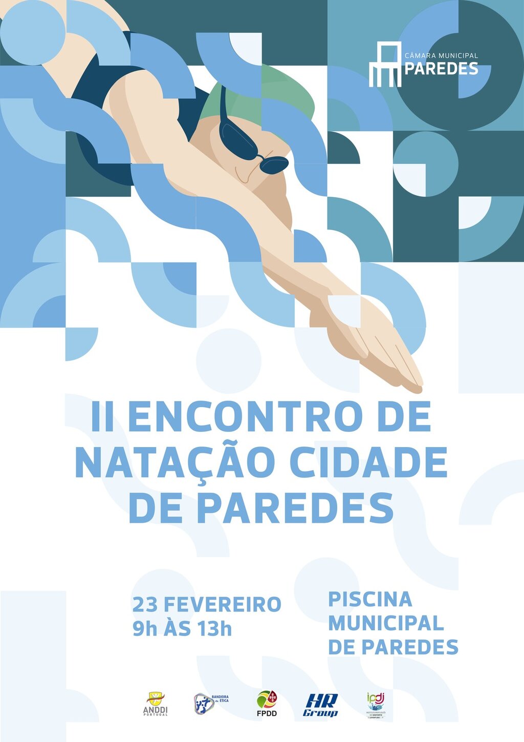 Cartaz natação