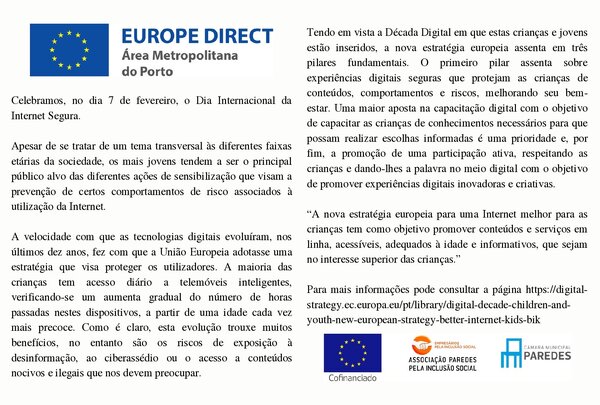 Dia Internacional da Internet Segura